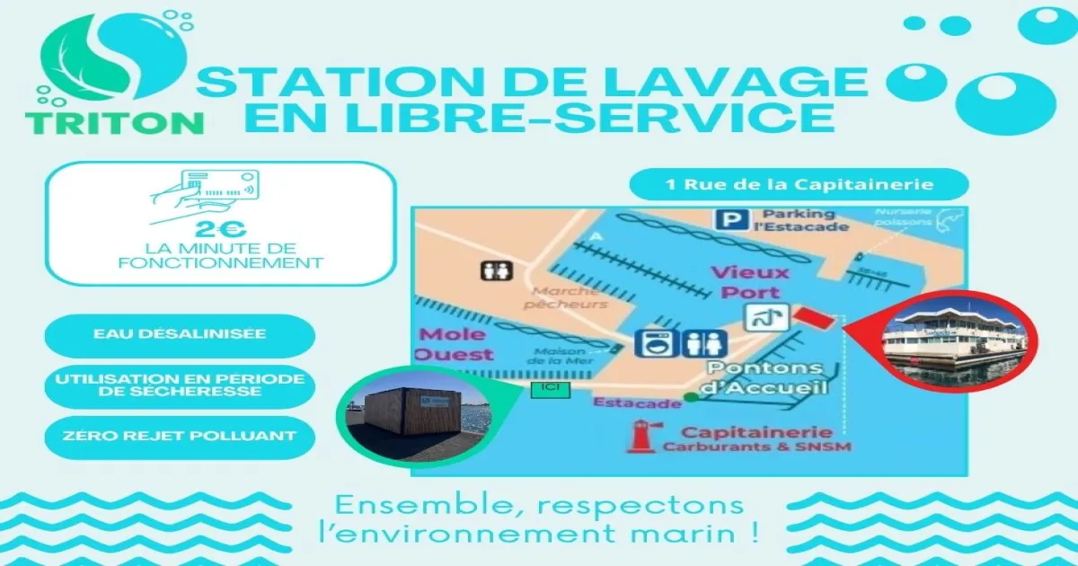 Nouvelle station de lavage « Triton »