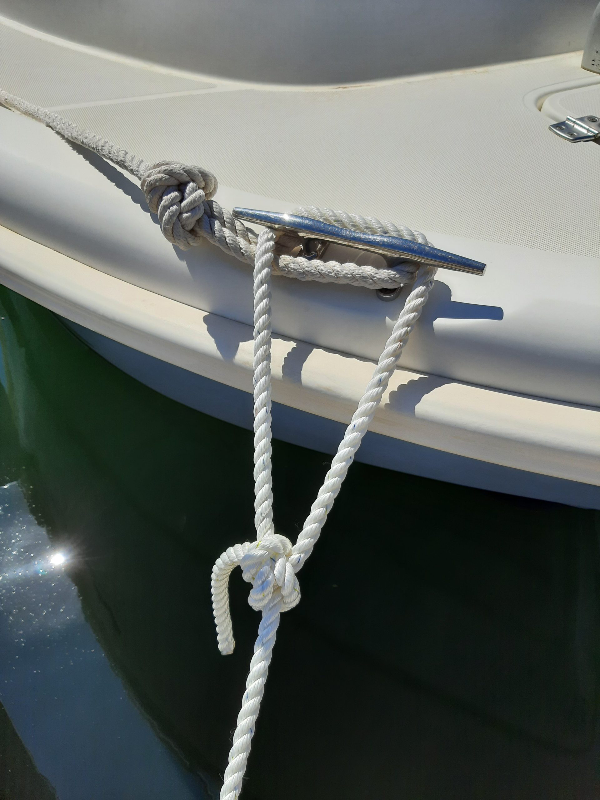 nœud sécurisé amarrage de bateau 